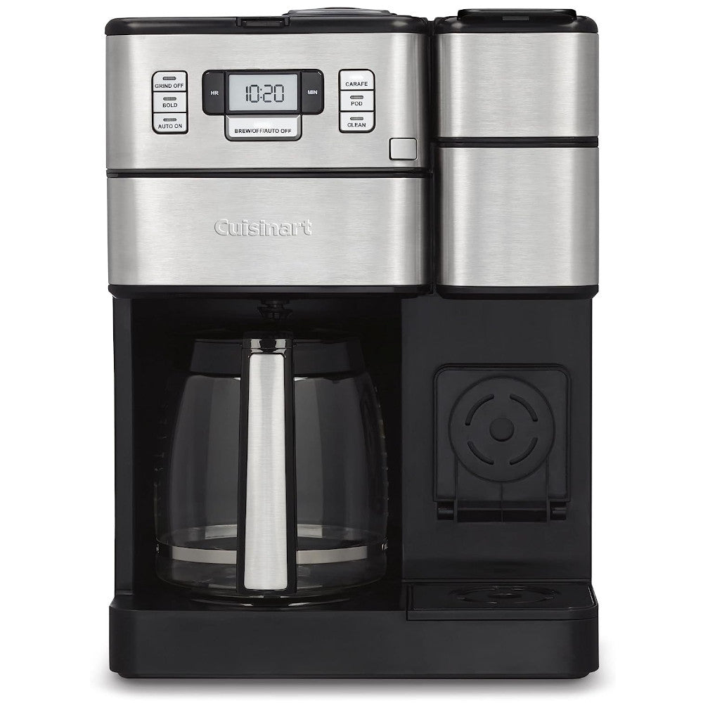 Cuisinart SS GB1 Coffee Center Grind and Brew Plus - Certified Refurbished with Warranty | Automatic Coffee Maker for Home & Office Use