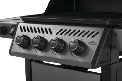 Napoleon Freestyle 425 4-Burner Propane Gas Grill with Side Burner | F425DSBPGT ECP | Perfect for Backyard BBQs, Patio Cooking & Outdoor Entertaining
