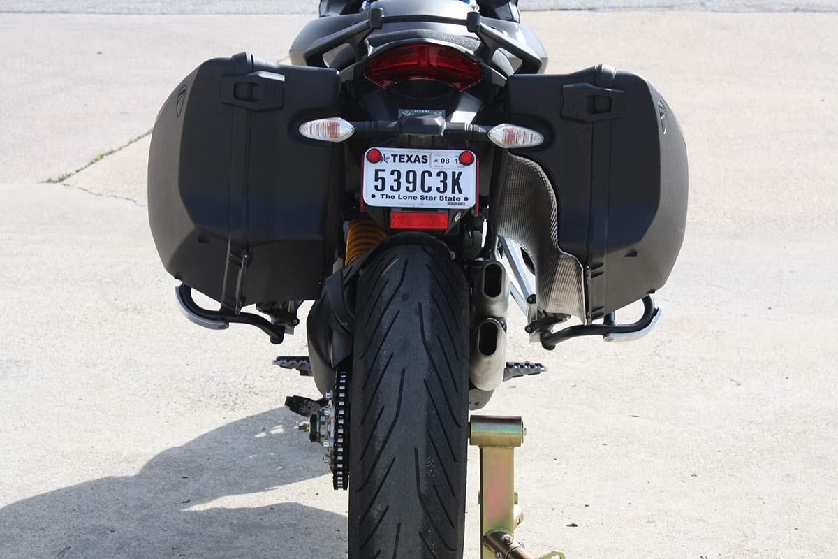Ducati 2010-2014 Multistrada 1200 T-Rex Racing Luggage Guards - Heavy Duty Motorcycle Protection for Touring & Adventure Riding