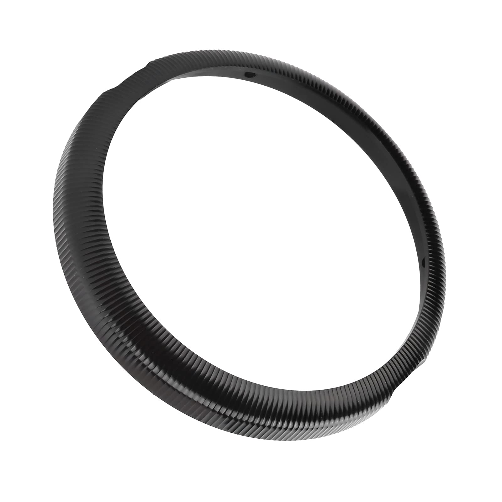 7in CNC Aluminum Alloy Motorcycle Headlight Trim Ring - Durable Headlamp Guard Visor Cover for Harley, Honda, Yamaha - Perfect for Night Riding & Off-Road Adventure Accessories