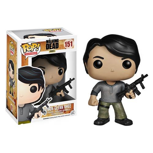 Funko POP TV: The Walking Dead - Prison Glenn Vinyl Collectible Figure - Perfect for Fans, Gifts, and Display