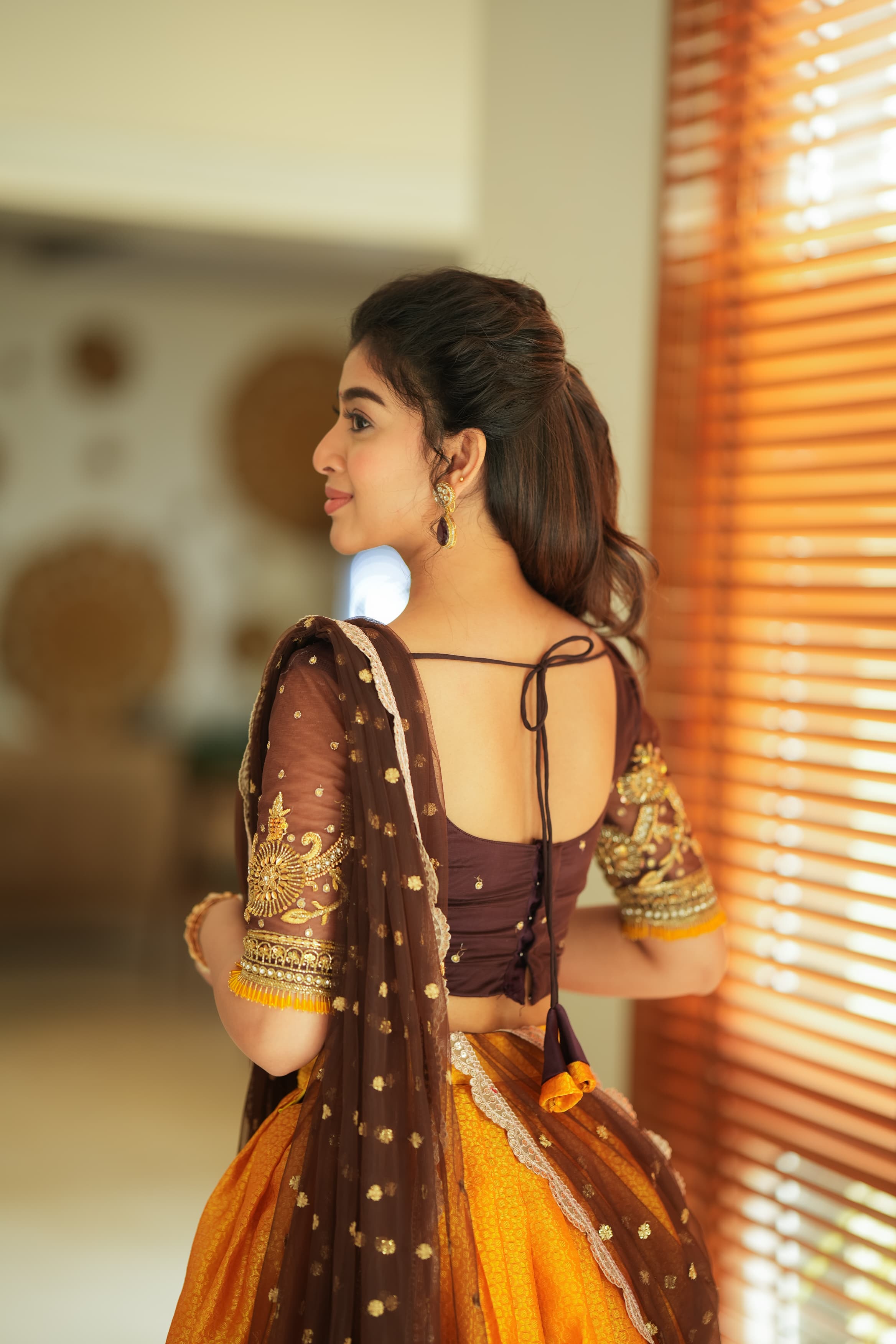 DD579 Premium Deepthi Bridal Lehenga - Elegant Indian Wedding Dress for Brides, Sangeet & Reception | Perfect for Traditional Ceremonies & Festive Occasions