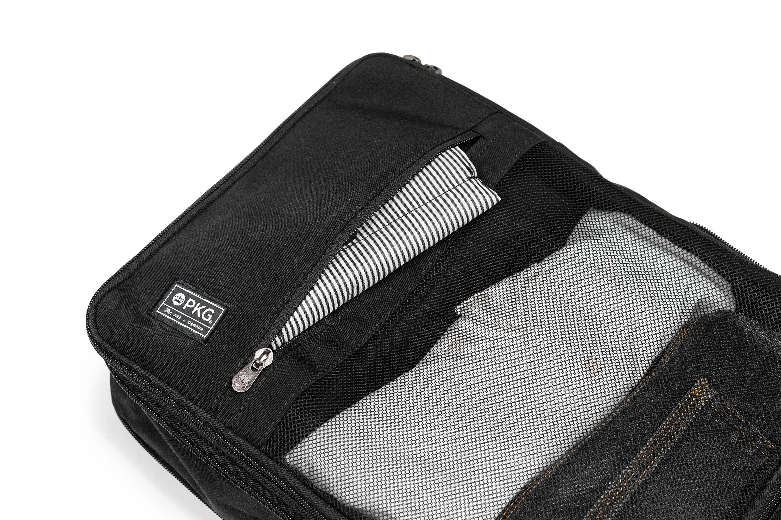 PKG UNION Compression Packing Cubes 3-Piece Set - Space Saving Travel Organizers for Suitcases & Backpacks | Perfect for Business Trips, Vacations & Weekend Getaways