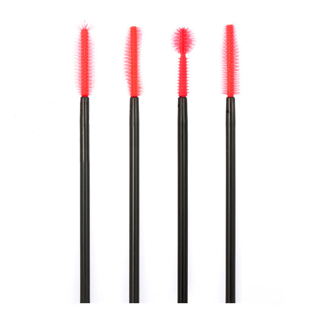 Premium Silicone Mascara Wands - Reusable & Washable Eyelash Applicators for Clump-Free Makeup Application - Perfect for Home, Salon, and Professional Makeup Kits
