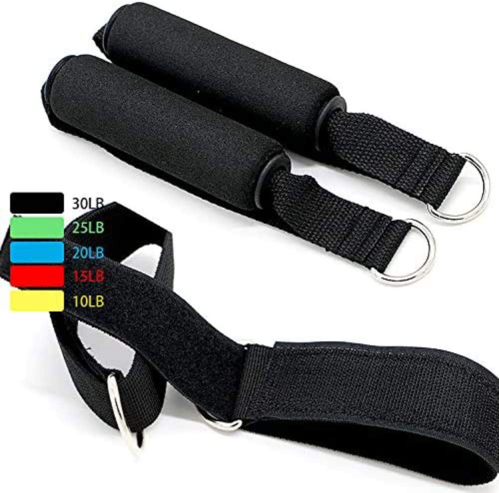 11-Piece Pull Rope Tension Band Set - Resistance Bands & Exercise Loops for Yoga, Home Workouts, Strength Training - Includes Carrying Case for Gym & Travel Fitness