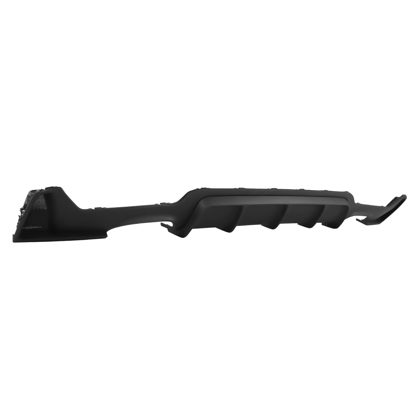 IKON MOTORSPORTS Rear Diffuser for 2014-2020 BMW 440i & 440i xDrive M Performance - Carbon Fiber Rear Bumper Lip Spoiler with Dual/Single Exhaust Options - Perfect for Car Upgrades & Street Racing