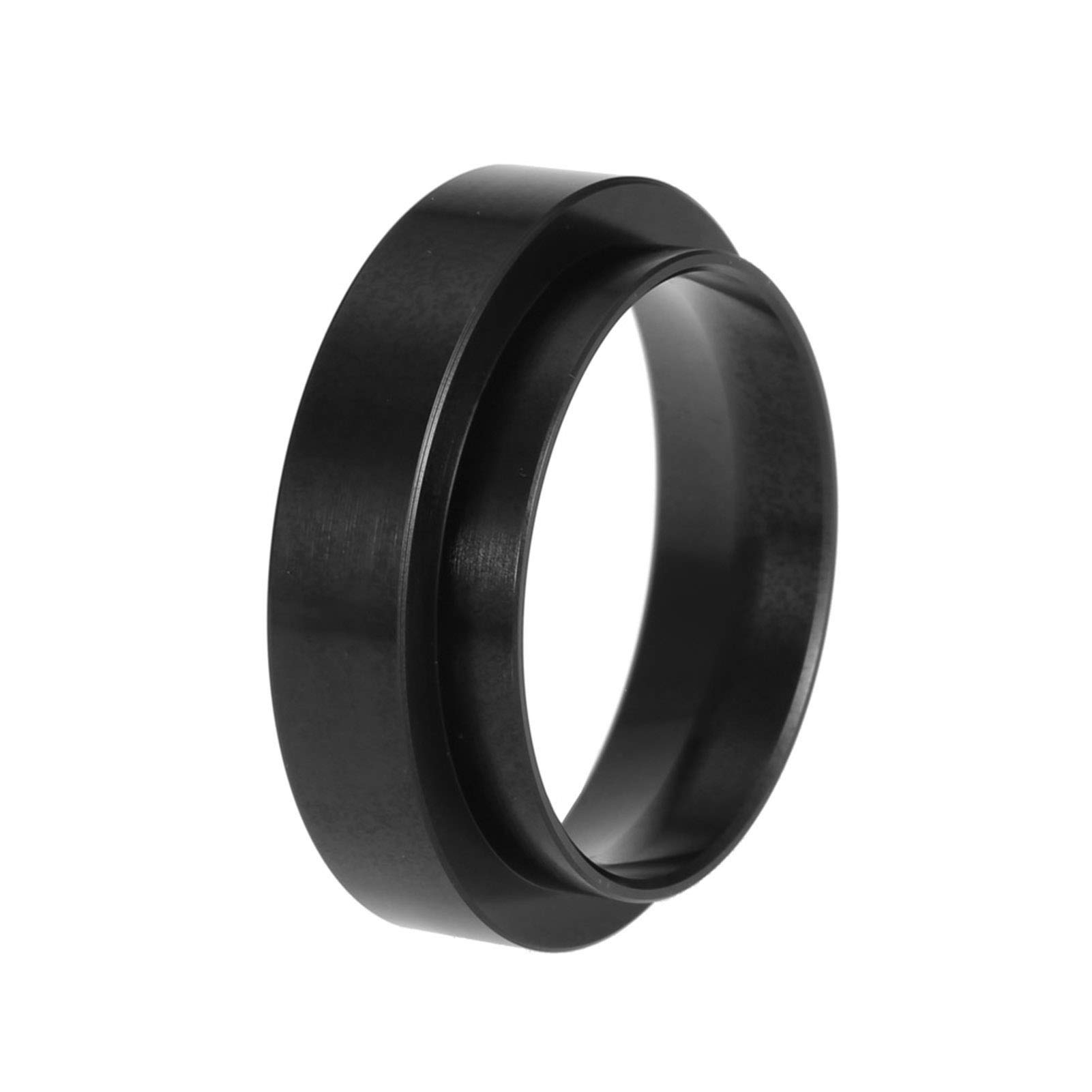 Premium 58mm Aluminum Coffee Dosing Ring & Funnel - Black Replacement Dosing Tool for Espresso Portafilters | Perfect for Baristas & Home Brewing