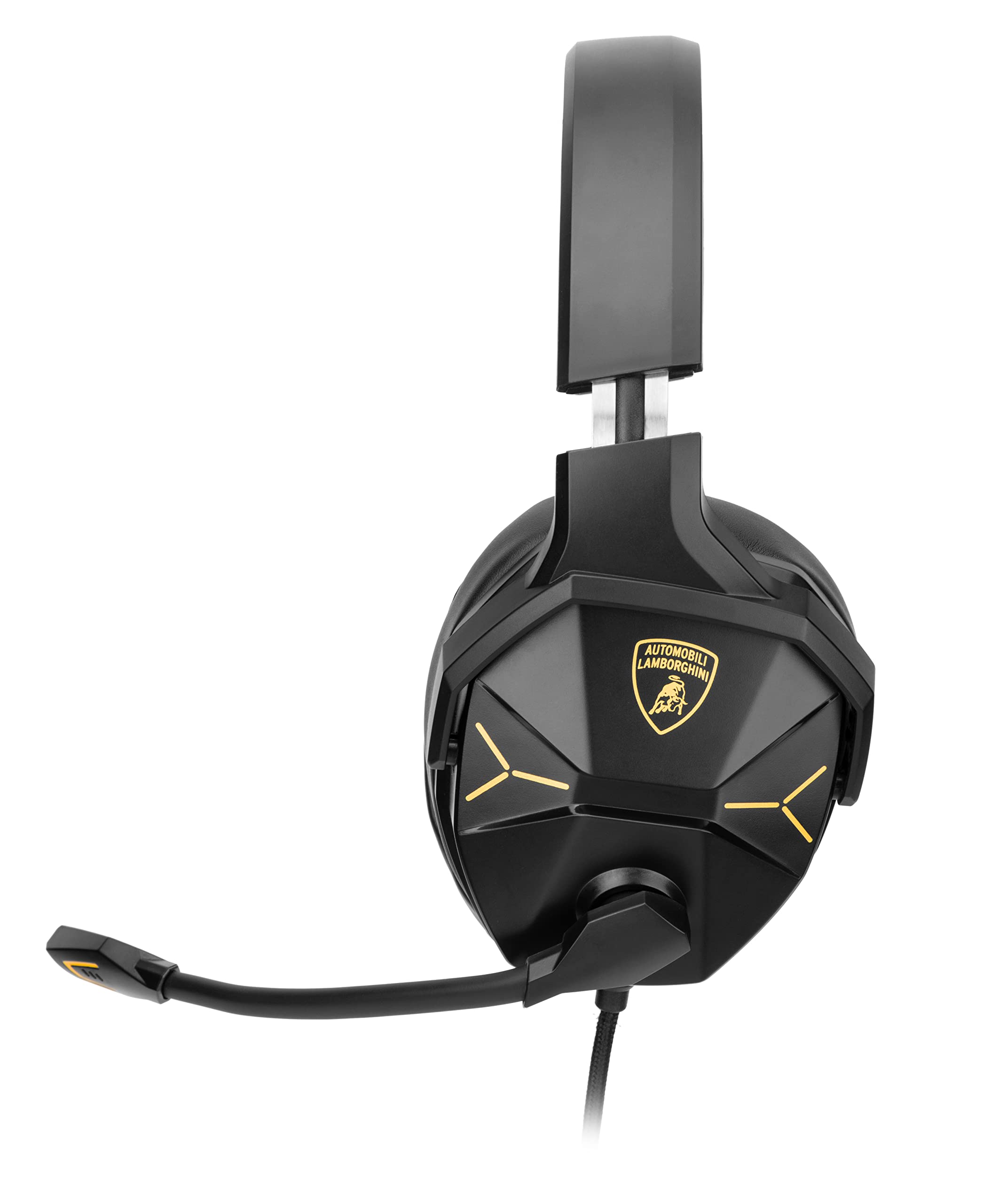 Lamborghini Gaming Headset with Microphone for PC, PS4, PS5, Xbox & Nintendo Switch - High Fidelity Sound for Immersive Gaming Experience