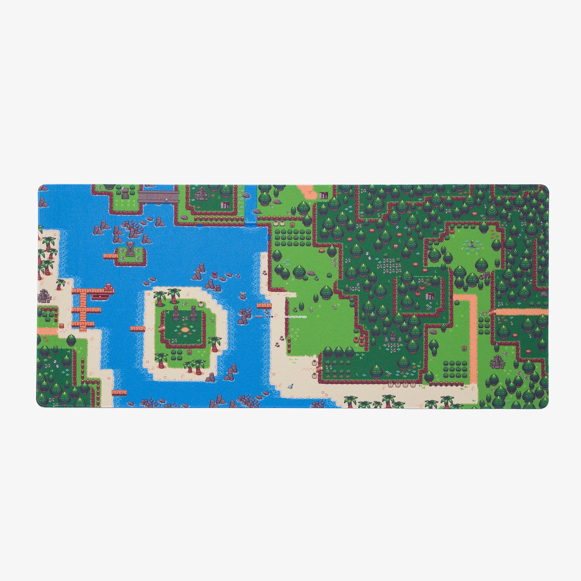 Higround 2 XL Gaming Mousepad - Amora Bay Design | Non-Slip Surface for PC & Console Gaming | Perfect for Esports, Office & Home Use