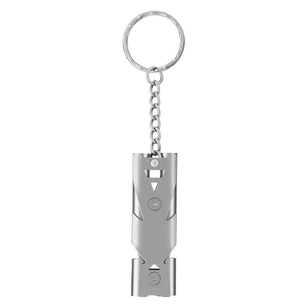 Ultrasonic Pet Whistle - Stainless Steel Keychain for Bird Training | Dog & Parrot Behavior Control