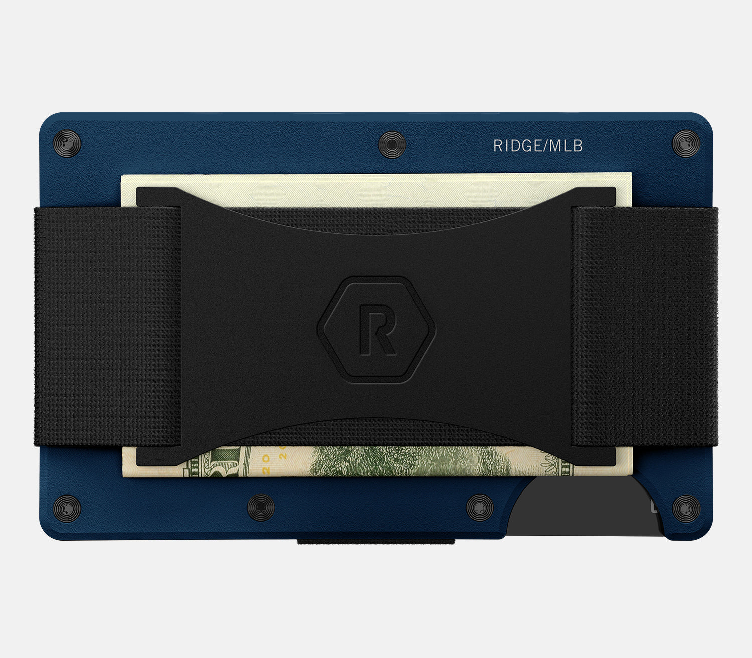 Ridge Wallet for Men - Slim RFID Blocking Front Pocket Wallet - Atlanta Braves Edition - Perfect for Everyday Carry, Travel & Gifting