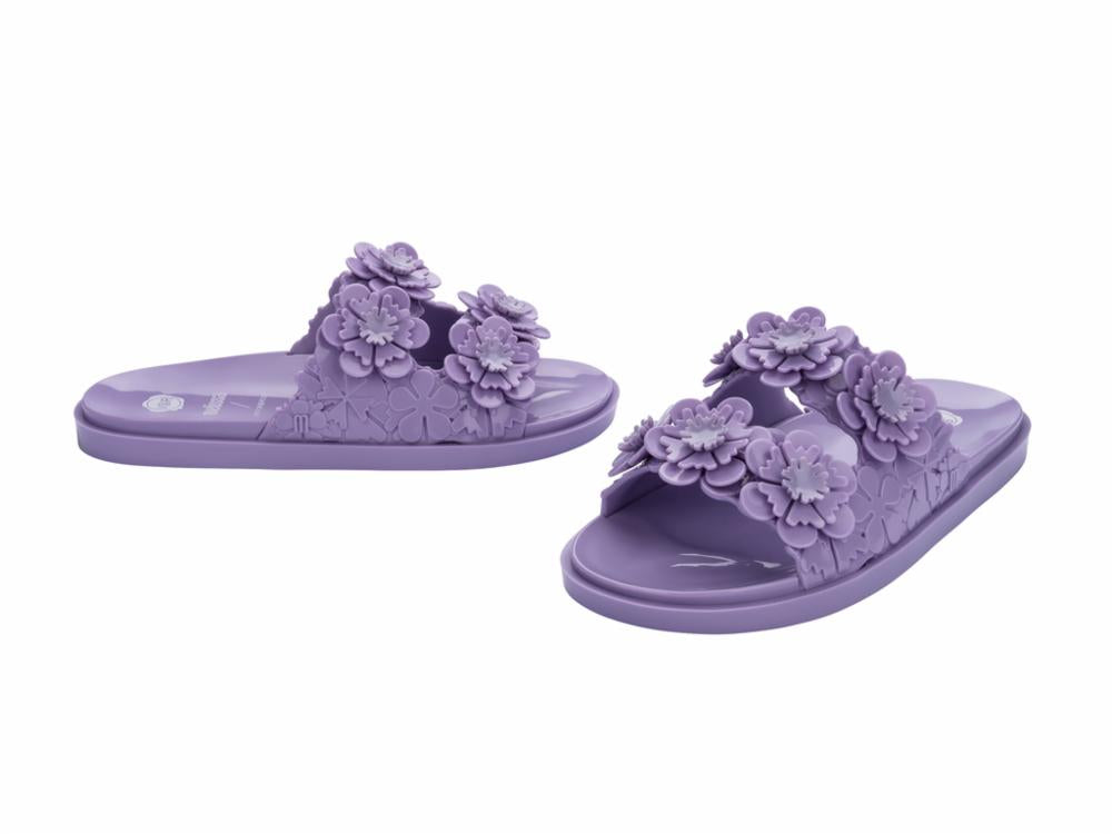 Melissa Women's 33512 Purple Mary Jane Shoes | Comfortable Vegan Leather Flats for Women | Perfect for Work, Casual Wear & Special Occasions