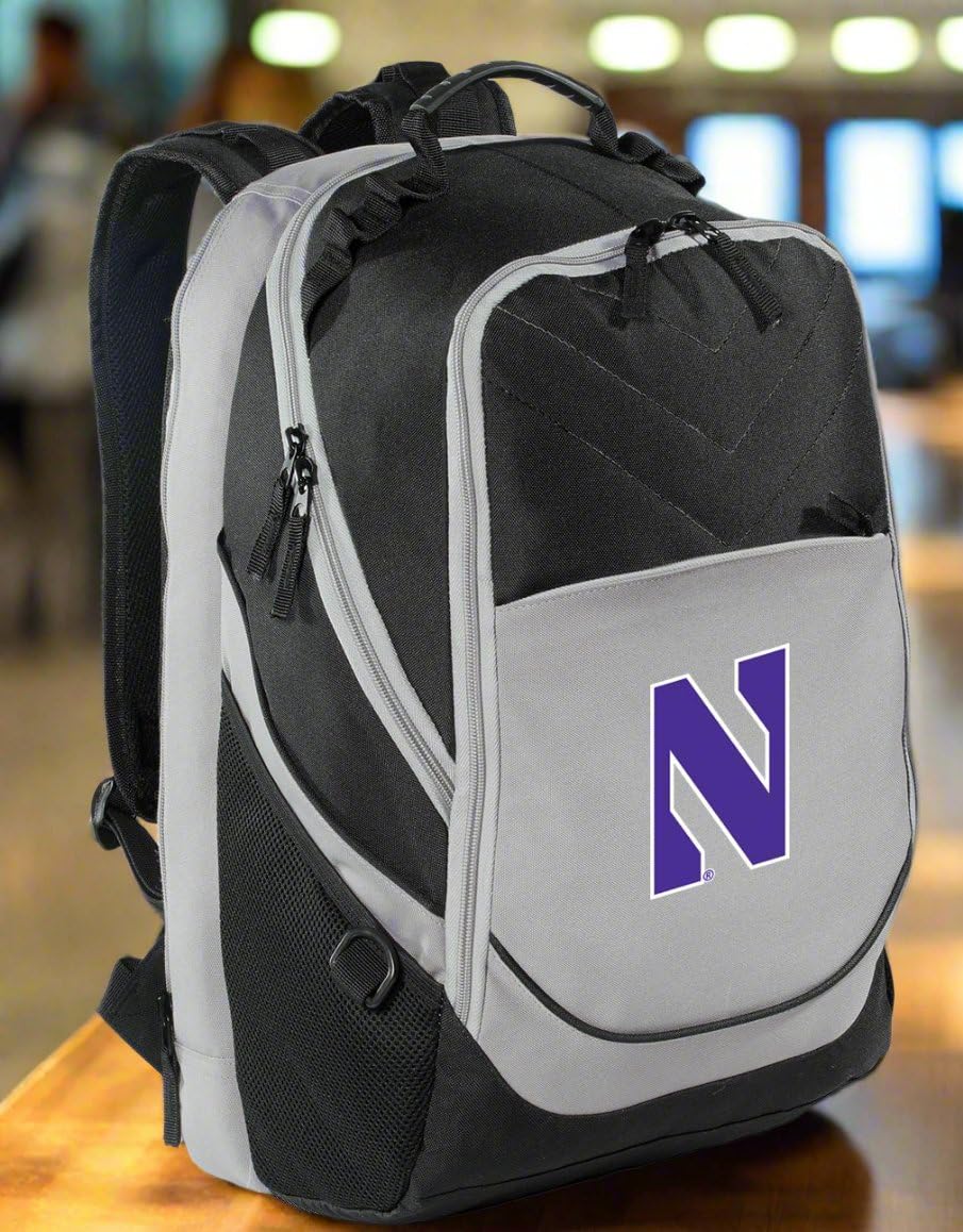 Northwestern Backpack Official NU Wildcats Laptop Computer Bag - Durable & Stylish for School, Work & Travel