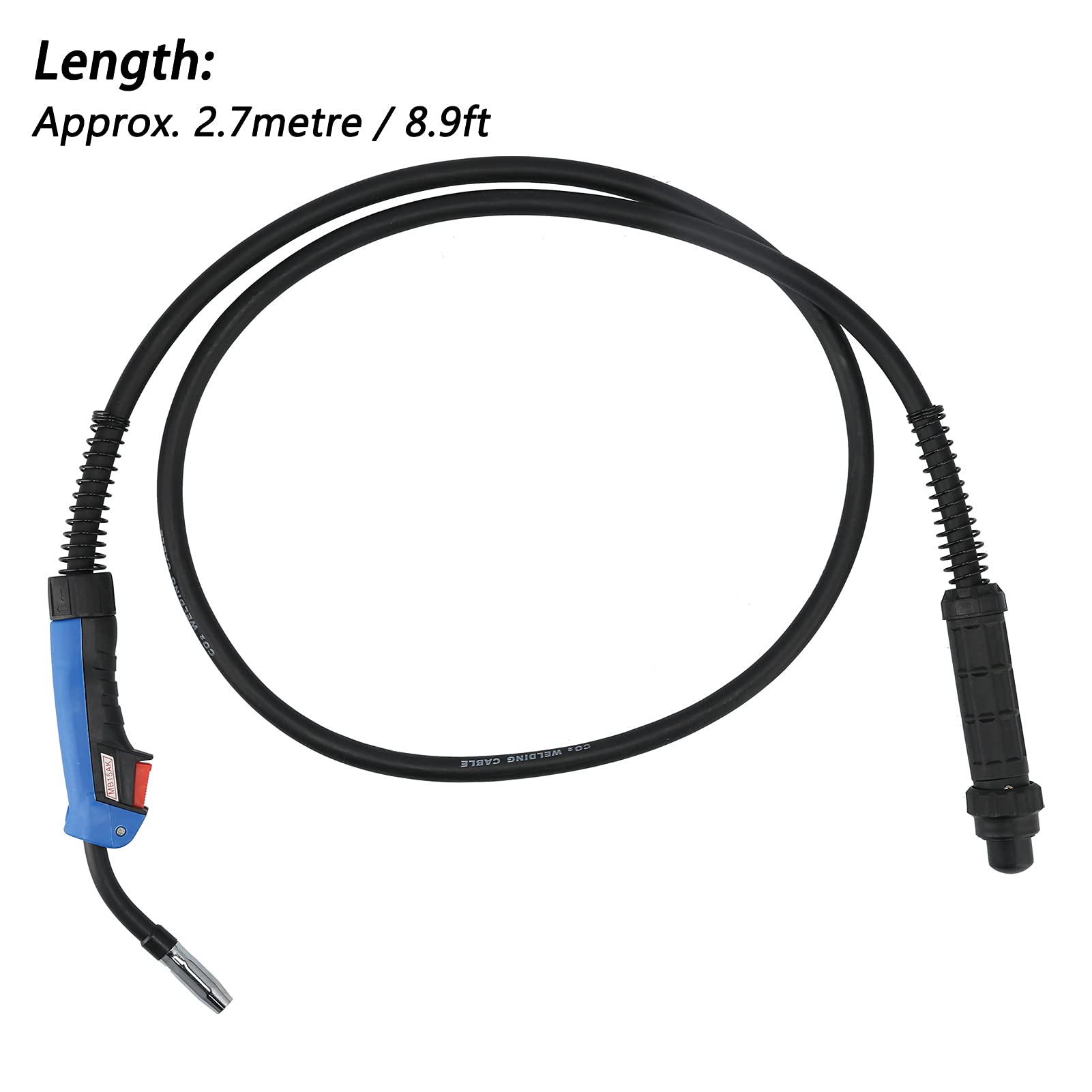 ABS Welding Spool 2.7 Meters - Portable Durable Welding Gun Accessory for MIG/TIG Welding - Perfect for Metal Fabrication, Construction & DIY Projects