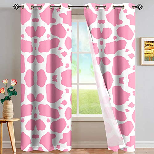 Pink Cow Print