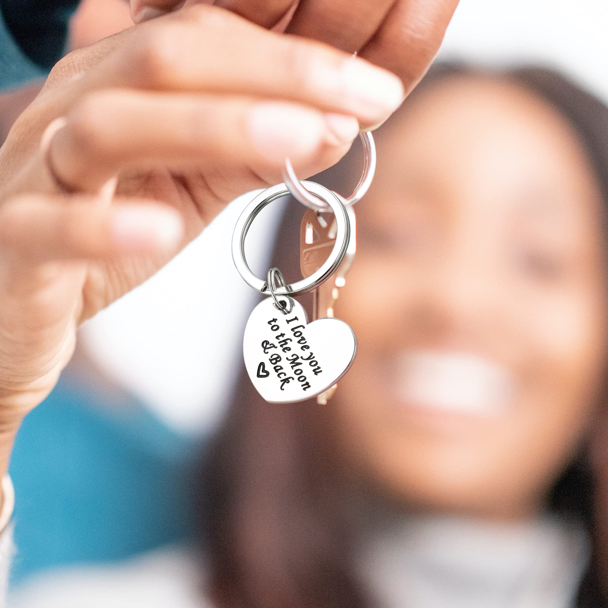 Inspirational Keychain for Women - Thoughtful Birthday Gifts for Sister, Brother, BFF & Mom | Motivational Jewelry Accessory for Daily Encouragement & Special Occasions
