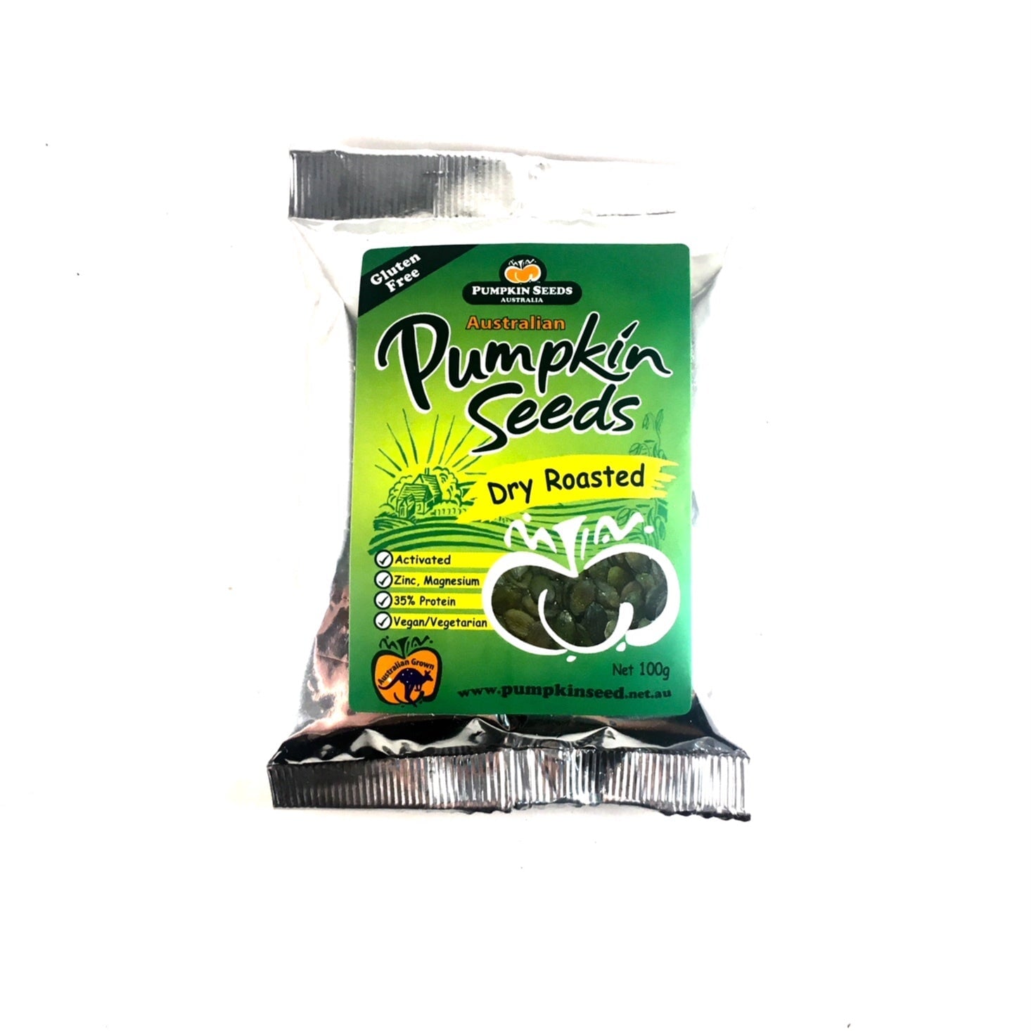 Organic Roasted Australian Pumpkin Seeds - Healthy Snack for Weight Loss & Heart Health - Perfect for Salads, Trail Mix & On-the-Go Snacking