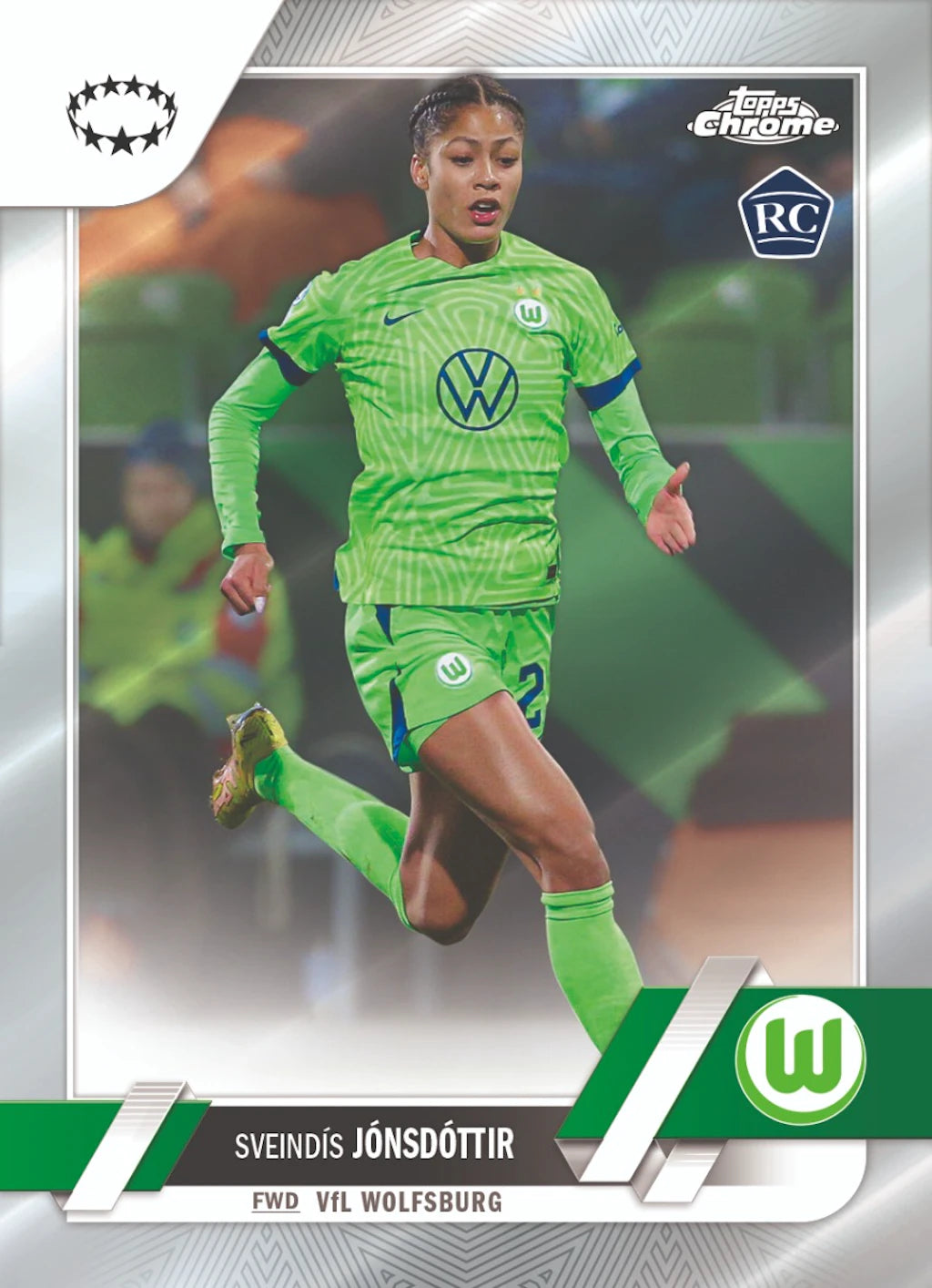 2023 Topps Chrome UEFA Women's Champions League Hobby Box - Collectible Soccer Trading Cards for Fans & Investors - Perfect for Card Collecting, Gifts & Fantasy Sports