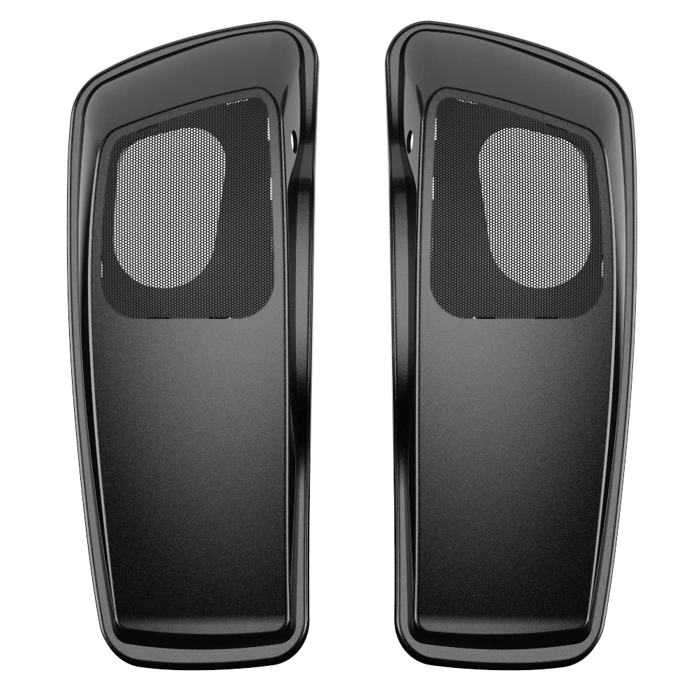 Premium 6X9 Saddlebag Speaker Lids for 2014+ Harley Davidson Touring - Color Matched, Waterproof & Durable - Perfect for Road Trips & Custom Audio Upgrades