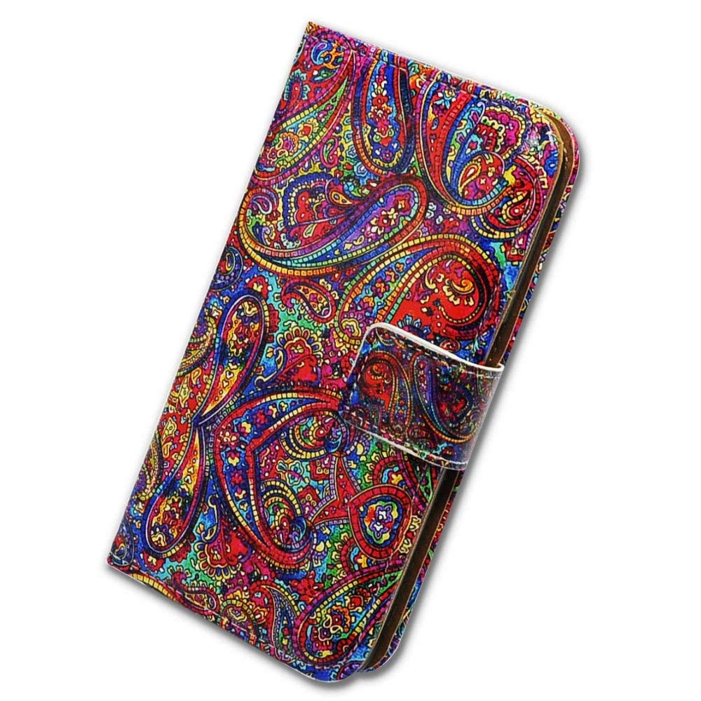 Samsung Galaxy Note 10 Plus Case - Premium Leather Flip Wallet Phone Cover with Card Slots & Kickstand | Paisley Design | Perfect for Business, Travel & Daily Protection (Compatible with Galaxy Note 10+)