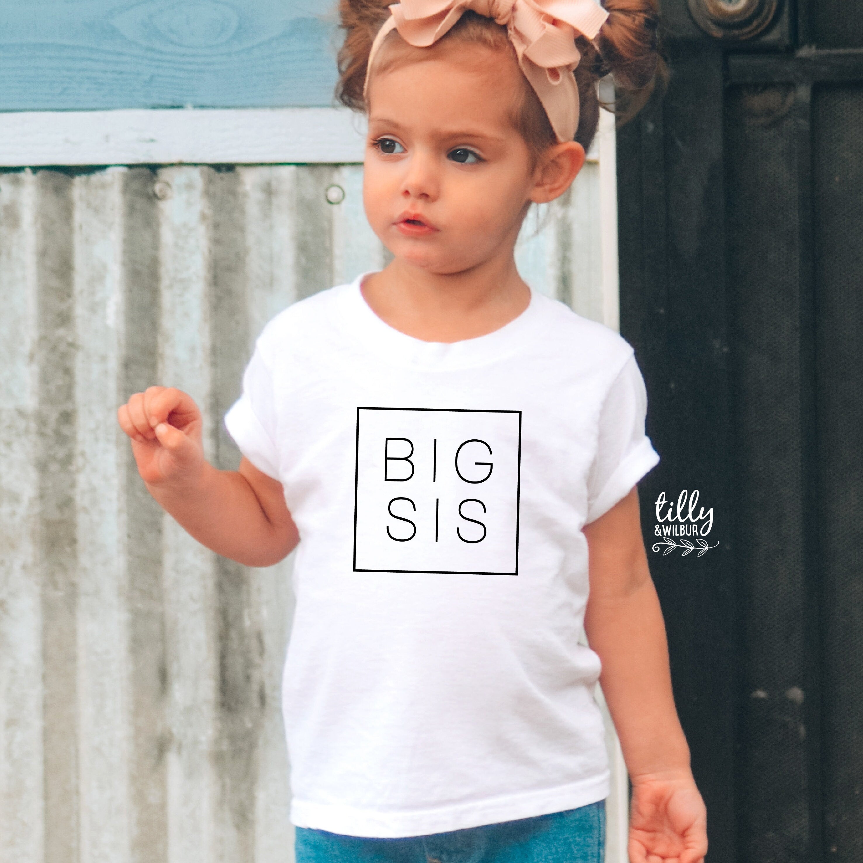 Big Sister T-Shirt - Comfortable & Stylish Sibling Gift for Women & Girls - Perfect for Family Events, Birthdays & Sister Bonding Moments
