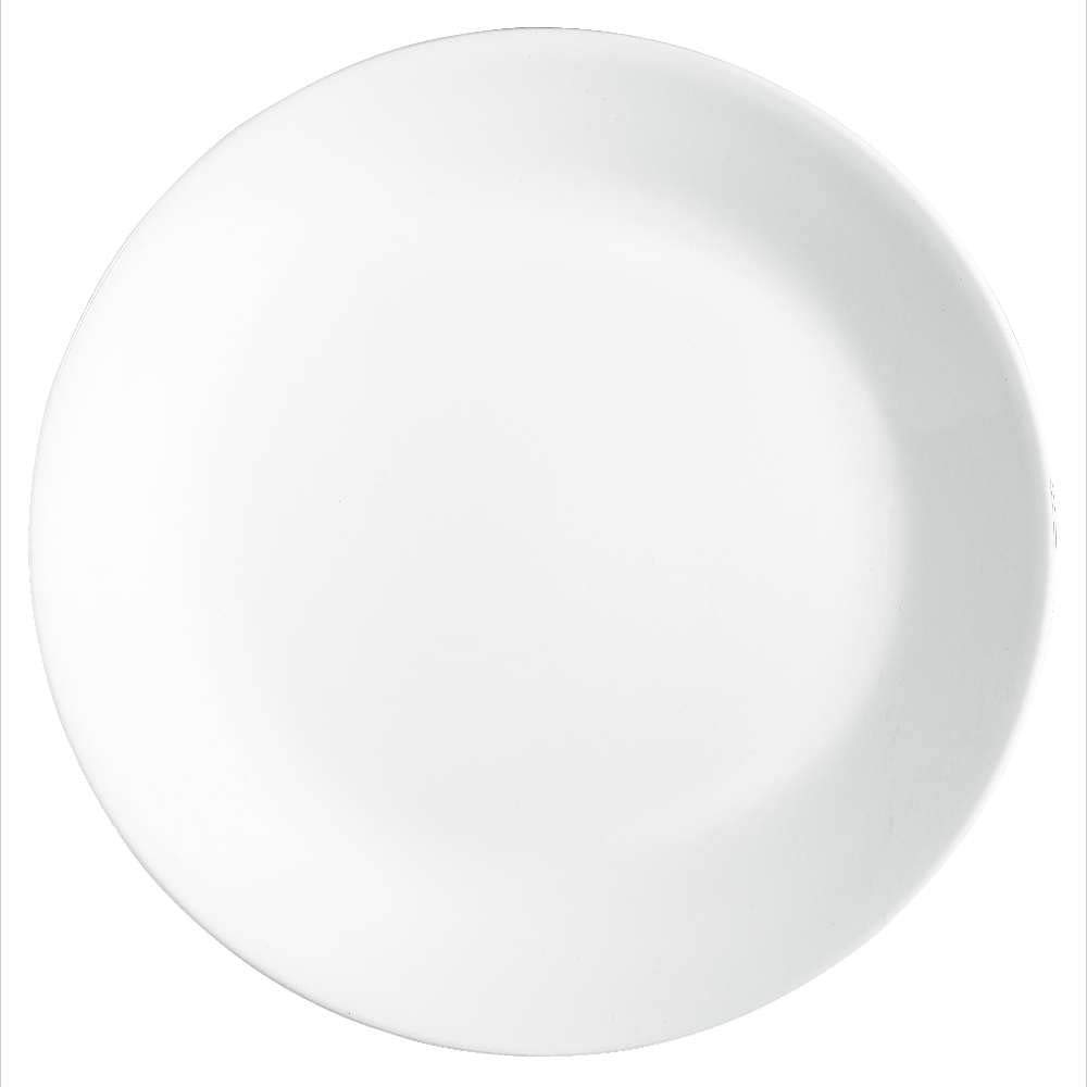 Corelle Vitrelle 38-Piece Dinnerware Set for 12 - Triple Layer Chip Resistant Glass Plates & Bowls - Lightweight Round Dishes in Winter Frost White - Perfect for Family Dinners, Entertaining Guests & Everyday Use