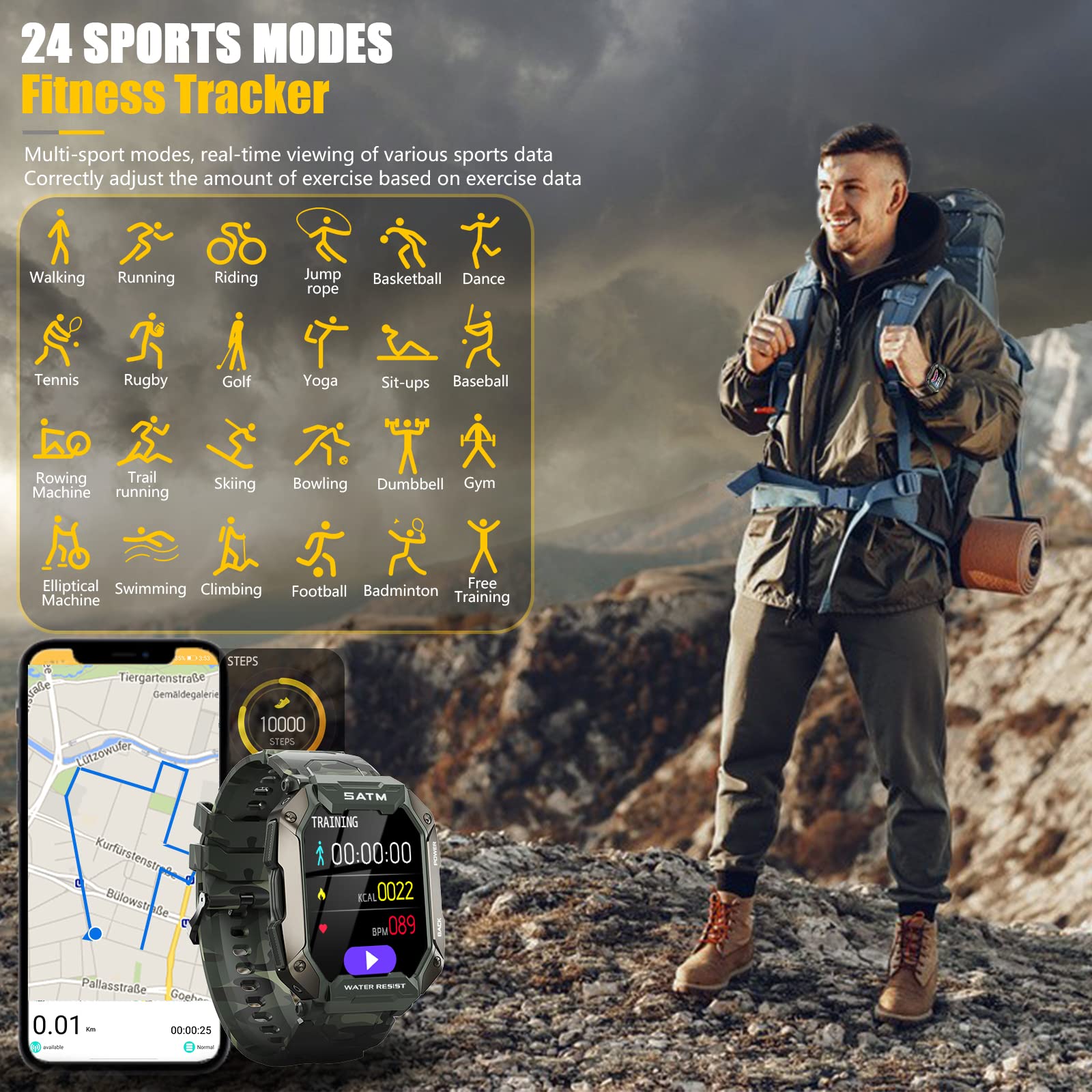 Smart Watch for Men - 1.71