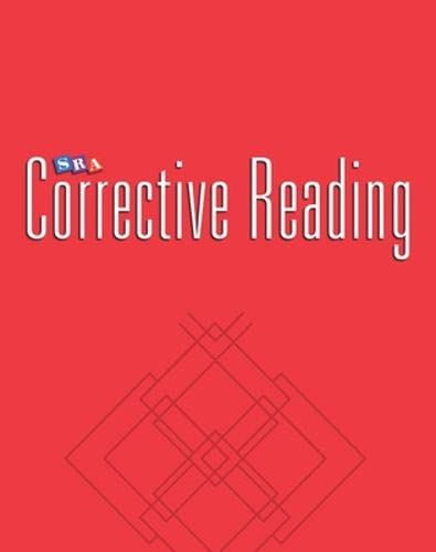 SRA Corrective Reading Comprehension Skills Workbook - Enrichment Blackline Masters for Grade Level B1 | Improve Reading & Critical Thinking for Students, Homeschooling & Classroom Learning