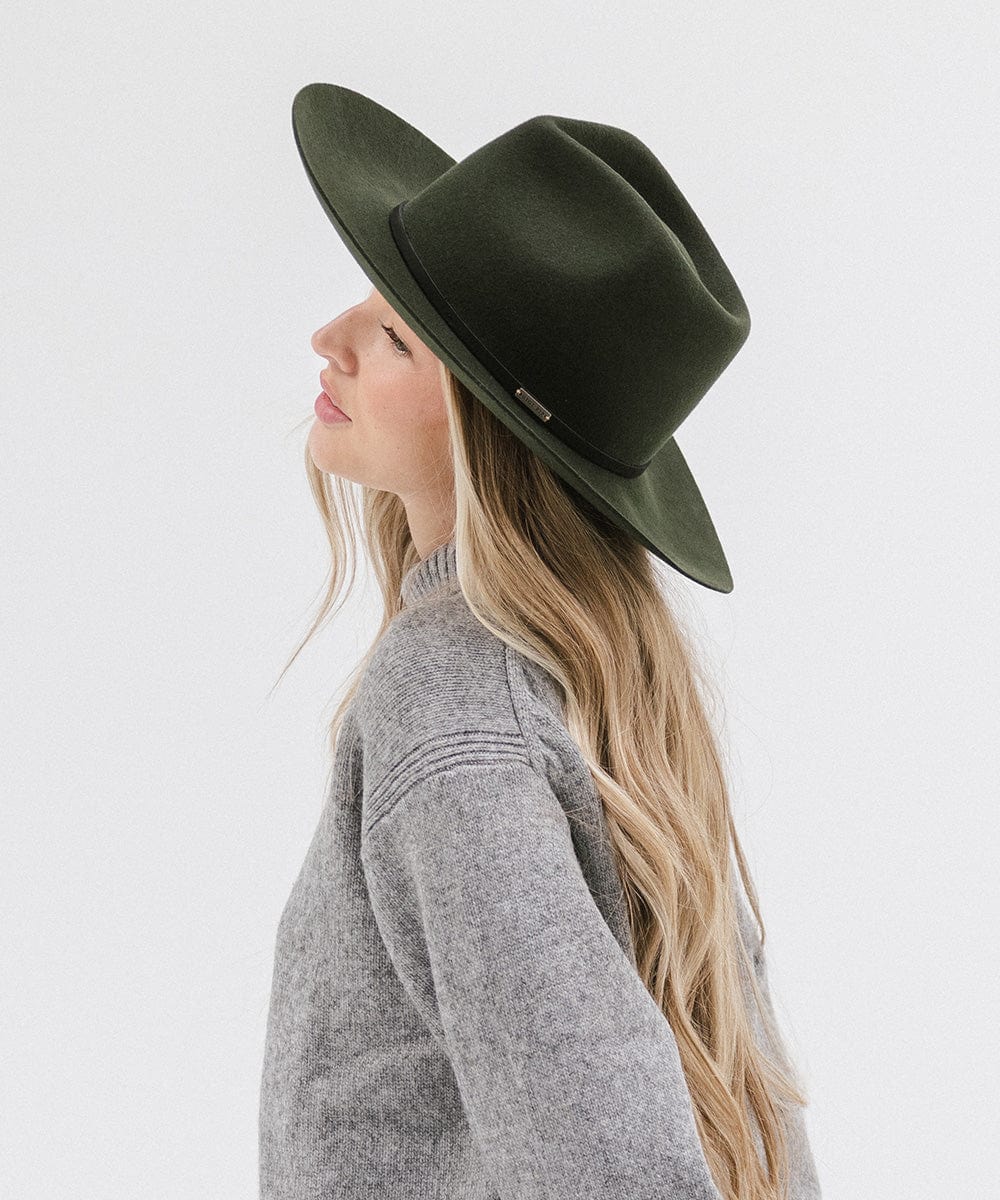 Stylish Rowan Wide Brim Fedora Hat for Women & Men - Summer Sun Protection & Fashion Accessory - Perfect for Beach, Outdoor Activities and Casual Wear