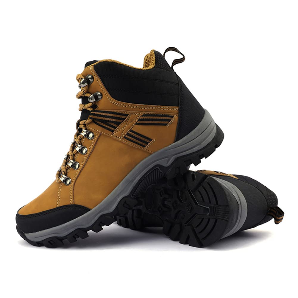 Men's Waterproof Hiking Boots - Lightweight Ankle Boots with Multi-Terrain Lugs, Tough & Sturdy Camouflage Design for Outdoor Work & Adventure | Perfect for Mountain Trekking, Camping & Trail Running
