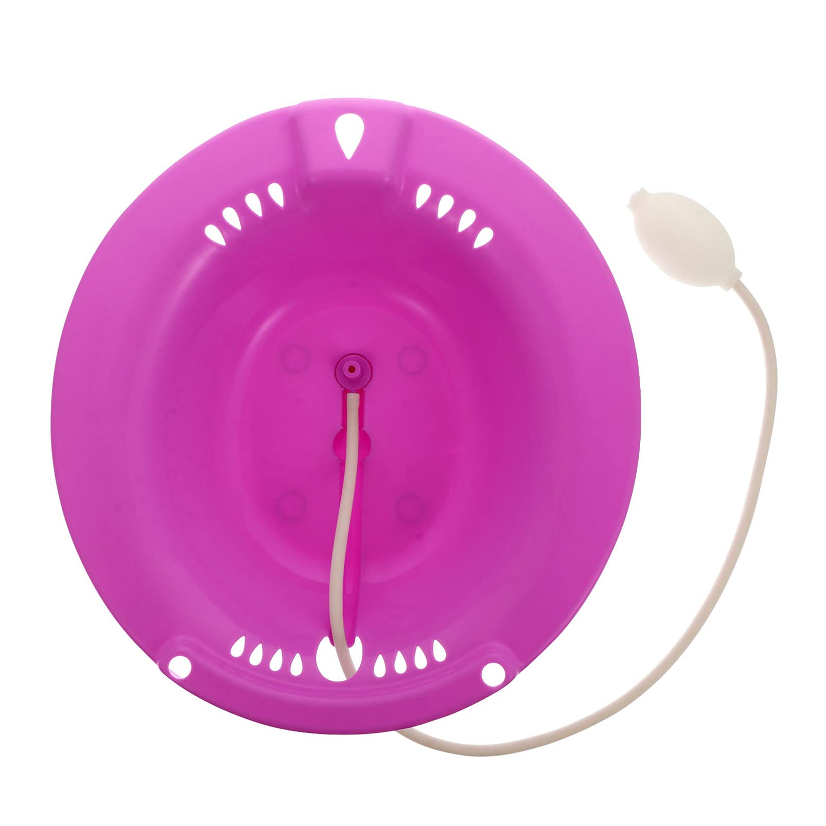 COHEALI Portable Sitz Bath for Toilet - Purple Hip Soaking Tub for Hemorrhoid & Perineal Care, Postpartum Recovery, Bidet Washing Basin with Steam Function | Ideal for Post-Surgery, Pregnancy, and Daily Hygiene Comfort