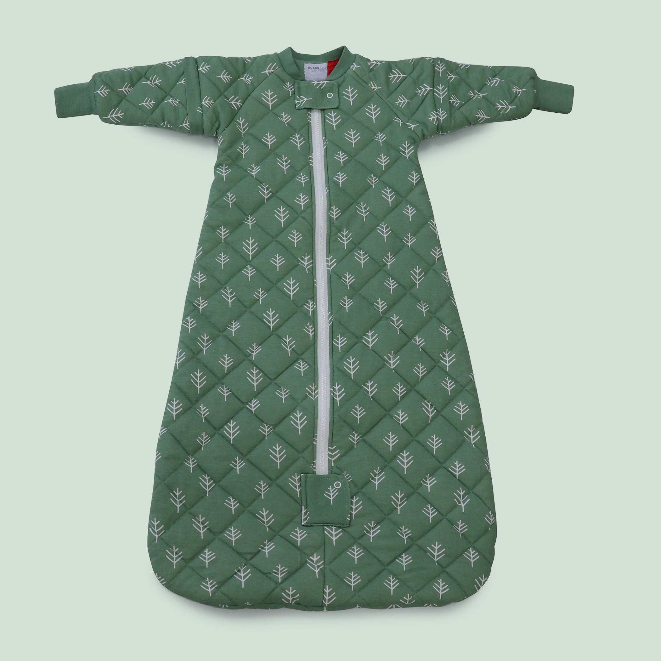 Nordic 2.5 TOG & 3.5 TOG Baby Sleep Suit and Convertible Sleep Bag Bundle - Forest Print - Perfect for Nursery, Daycare and Travel