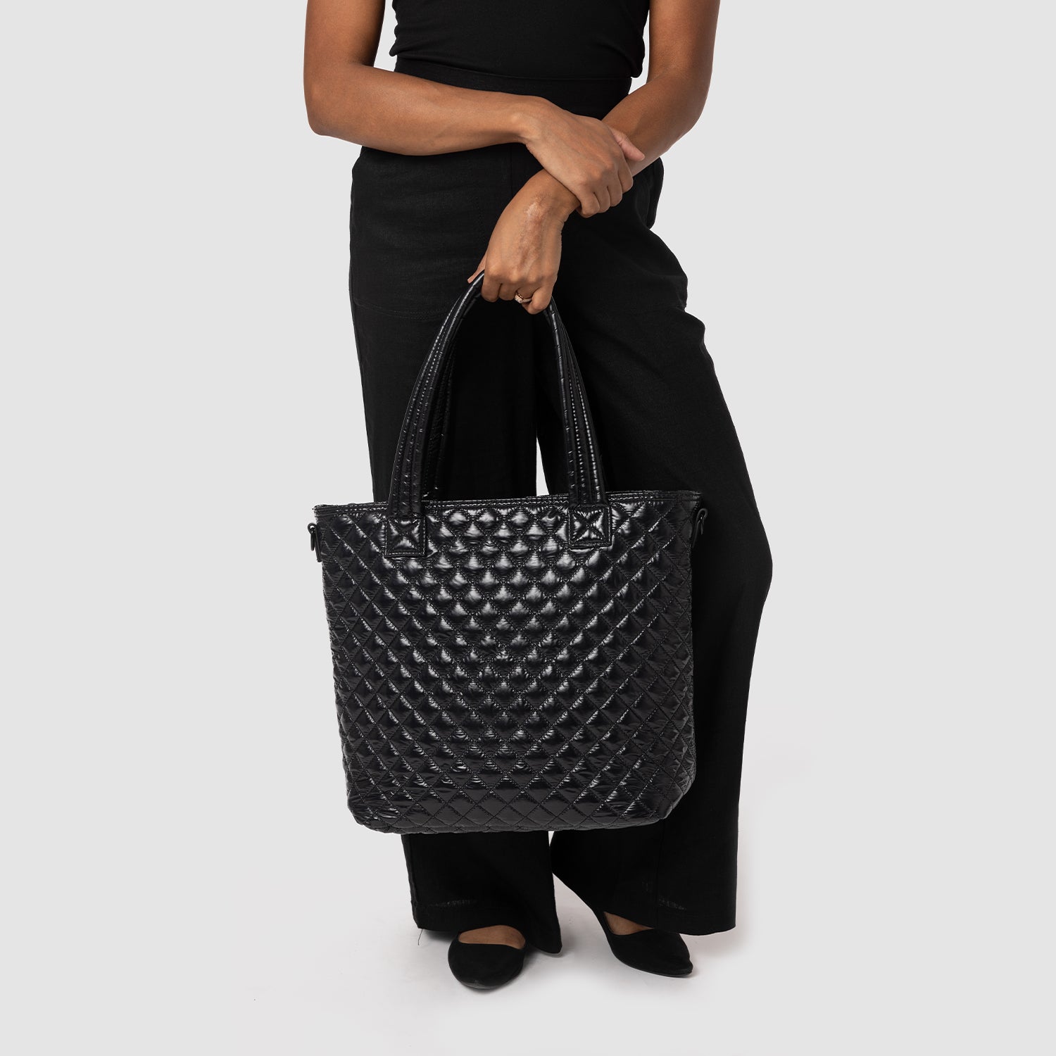 Harper Quilted Tote Bag for Women - Stylish & Spacious Handbag for Work, Travel & Everyday Use