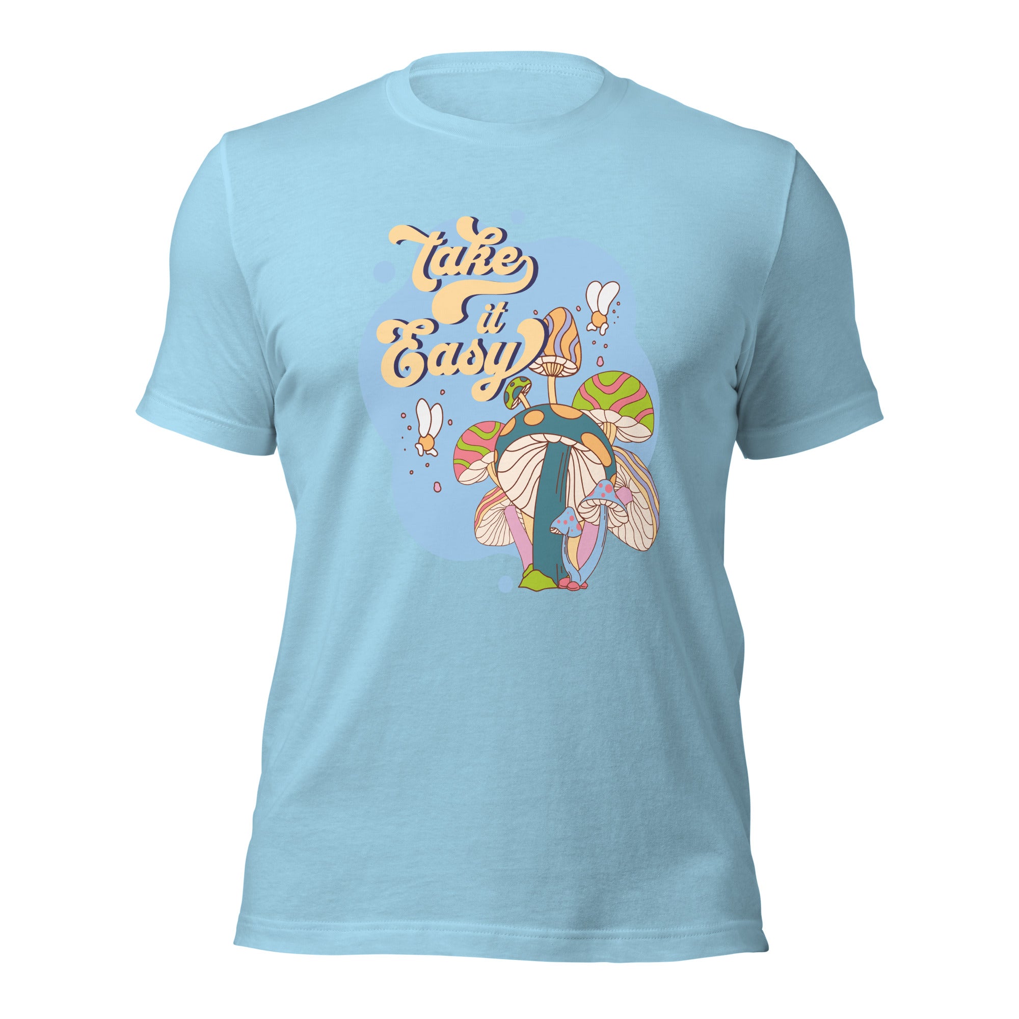 Take It Easy Unisex T-Shirt - Soft Cotton Comfort Fit Tee for Men & Women - Perfect for Casual Wear, Outings, and Everyday Comfort