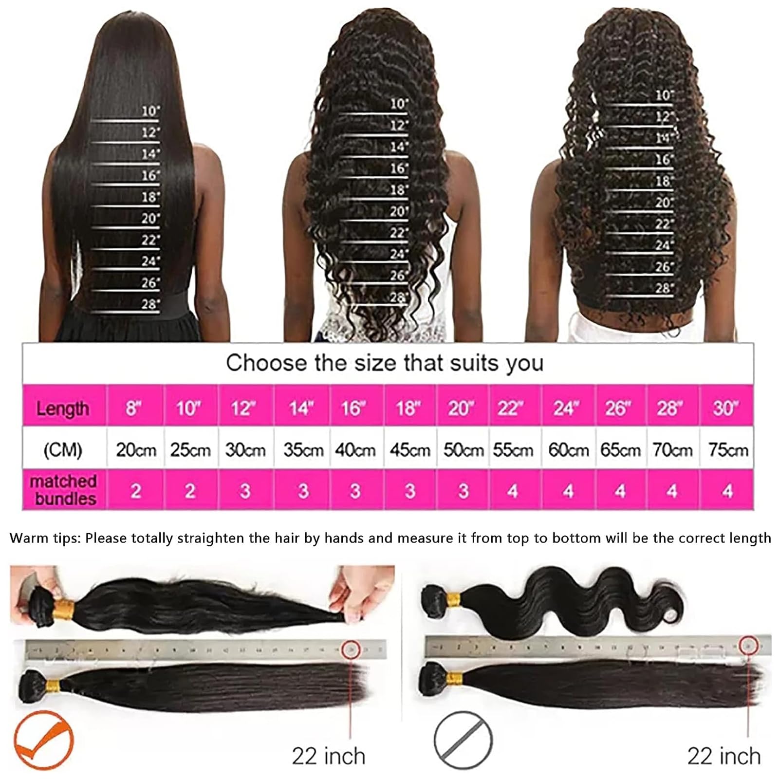 Brazilian Body Wave Human Hair Bundles - 3 Bundles 24 26 28 Inch Mixed Length - 100% Unprocessed Virgin Hair Weave - Natural Black Hair Extensions for Styling & Volume - Perfect for Daily Wear, Parties & Special Occasions