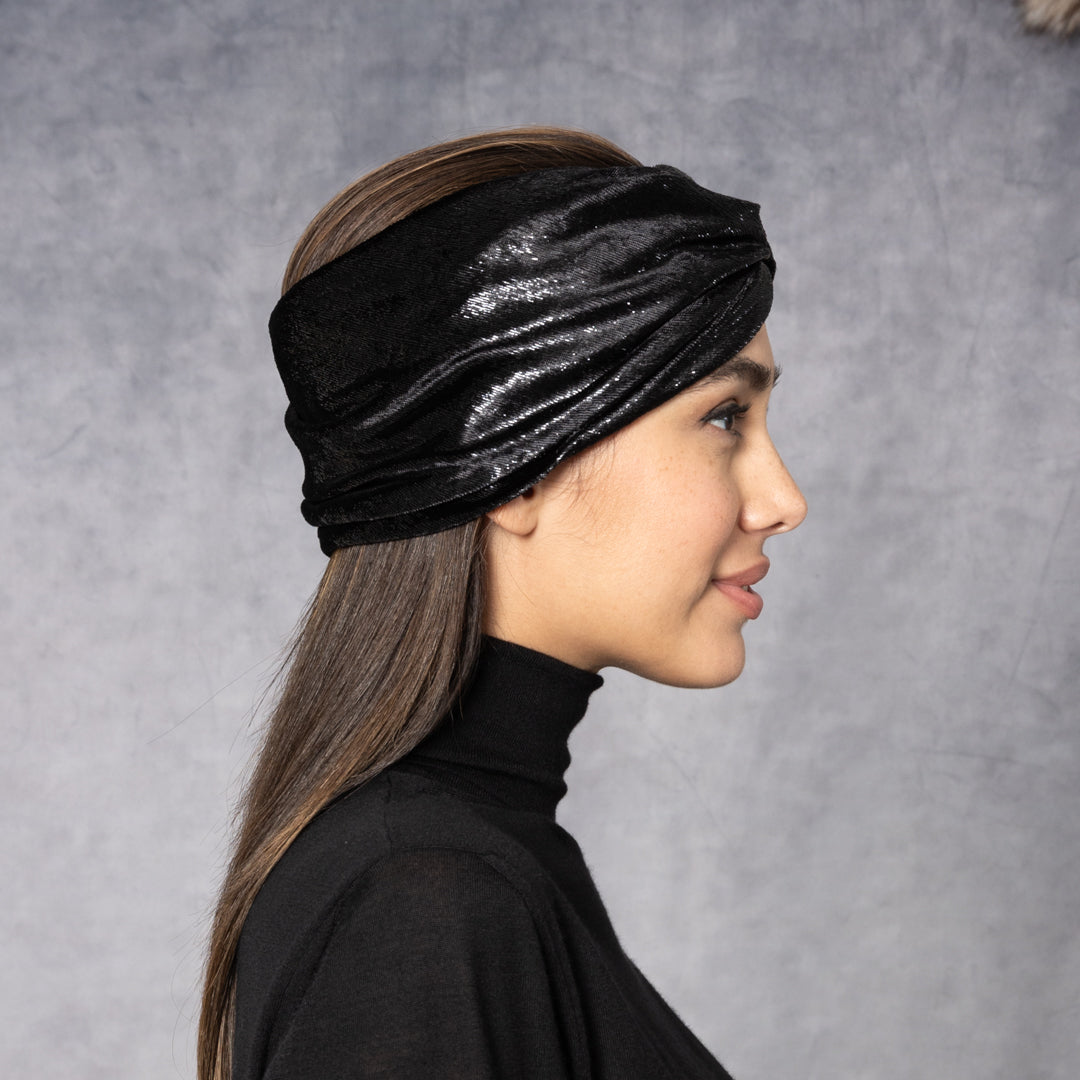 Malia Satin Turban Head Wrap for Women - Soft & Luxurious Hair Accessory for Sleep, Gym, and Everyday Style