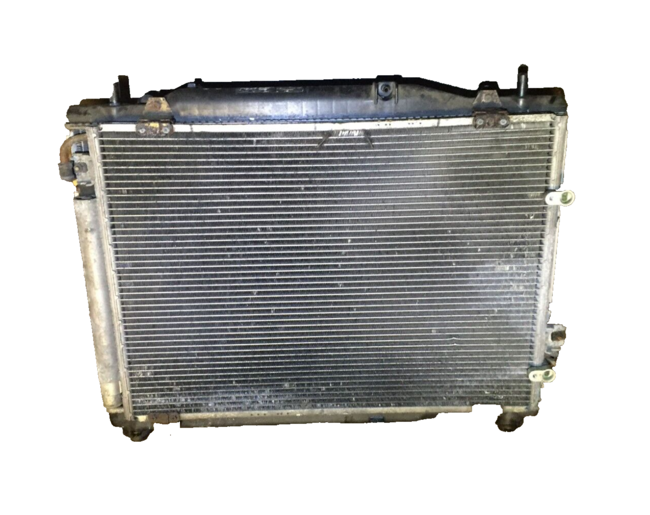 2005-2007 Cadillac CTS 2.8L Radiator Shroud with Cooling Fan & Condenser - OEM Replacement Part for Engine Cooling System Maintenance