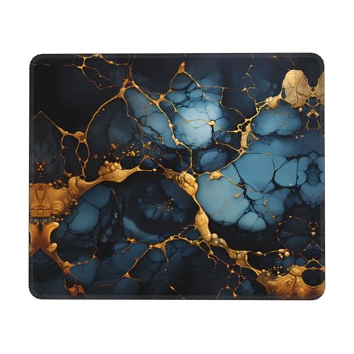Black Gold Marbled