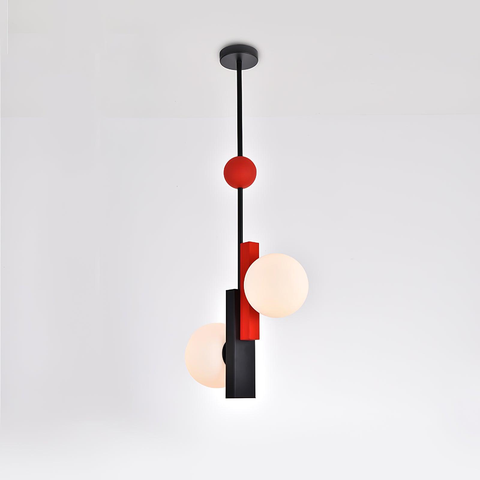 Elegant First Dance Pendant Lamp - Modern Glass Hanging Light Fixture for Dining Room, Bedroom & Living Room Decor | Perfect for Weddings, Romantic Dinners & Home Interior Design
