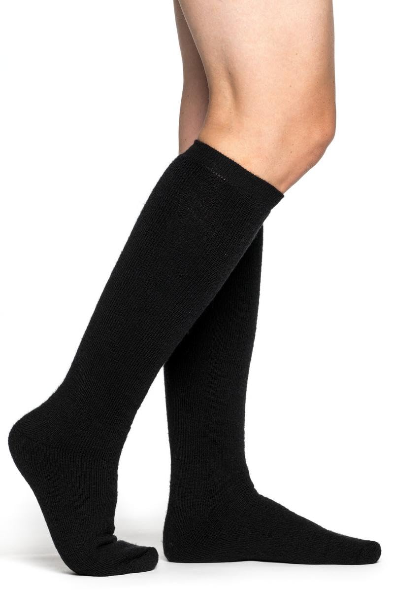 400 Pairs Knee High Black Stockings for Women (Size 36-39) - Perfect for Office, Cosplay & Everyday Wear