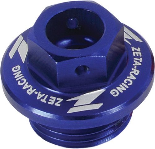 Zeta Blue Oil Filler Plug - Replacement Engine Oil Drain Plug for Cars, Trucks & Motorcycles | Durable Metal Oil Pan Plug for Smooth Oil Changes & Maintenance