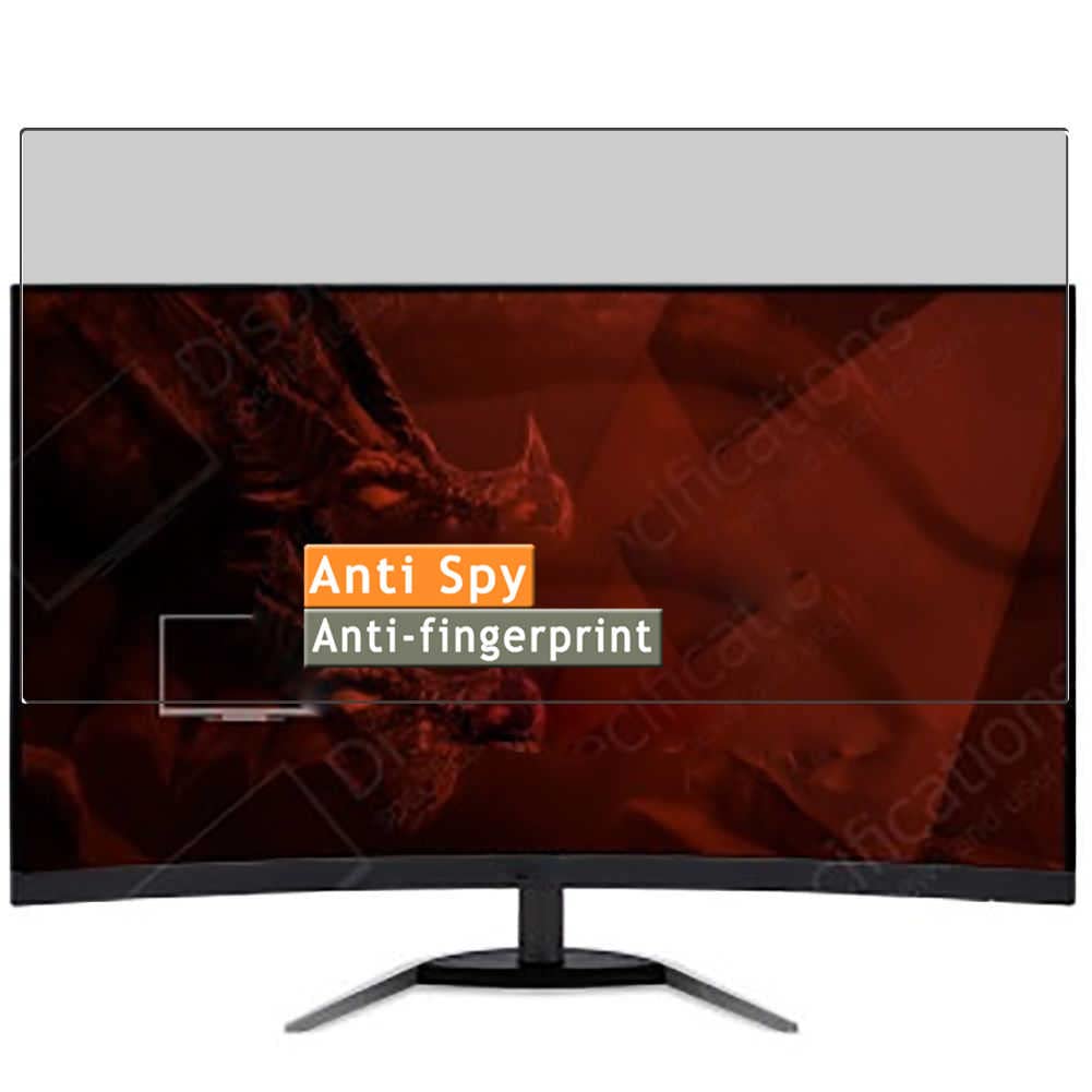 ViewSonic VX2768-2KPC-MHD/VX2768-PC-MHD 27-Inch Monitor Privacy Screen Protector - Anti-Spy Matte Film (Not Tempered Glass) for Office & Home Workspace Security