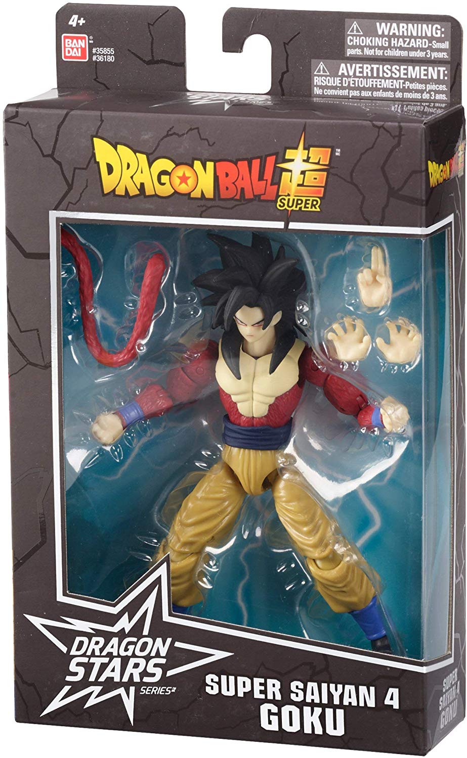 Dragon Ball Super Dragon Stars Series Super Saiyan 4 Goku Action Figure - Collectible Anime Toy for Display & Gifts | Perfect for Anime Fans, Home Decor, and Cosplay Events