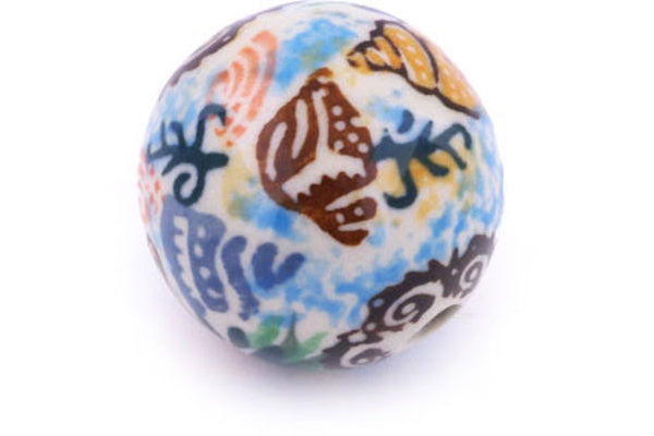 1 Bead Ocean Whisper - Handmade Glass Bead for Jewelry Making, DIY Crafts & Home Decor | Perfect for Necklaces, Bracelets & Boho Decor