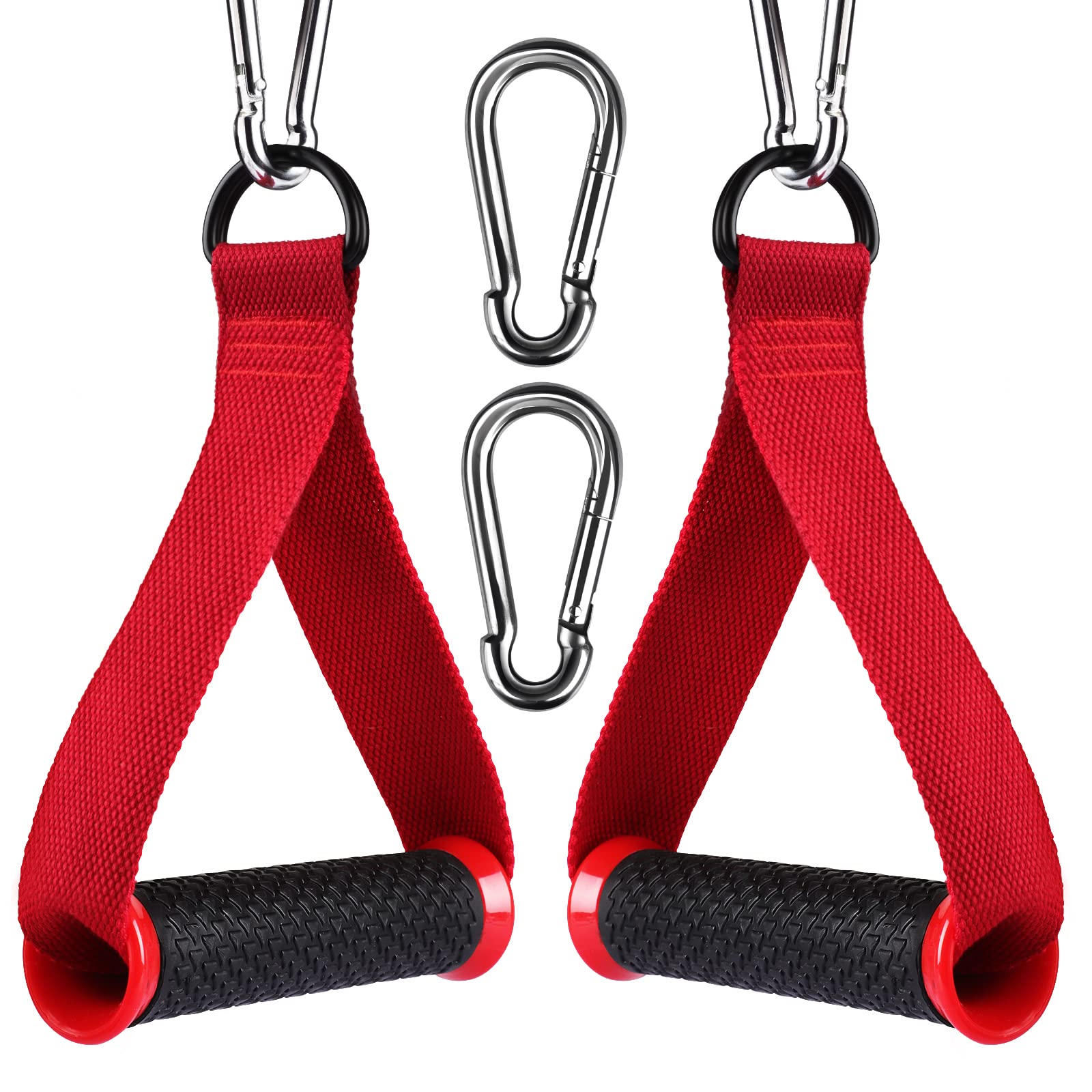Heavy Duty Exercise Handle for Cable Machine - Durable Resistance Bands Attachment for Home Gym, Strength Training, Pilates & Yoga - Perfect for Pull Downs, Workouts & Fitness Equipment Replacement