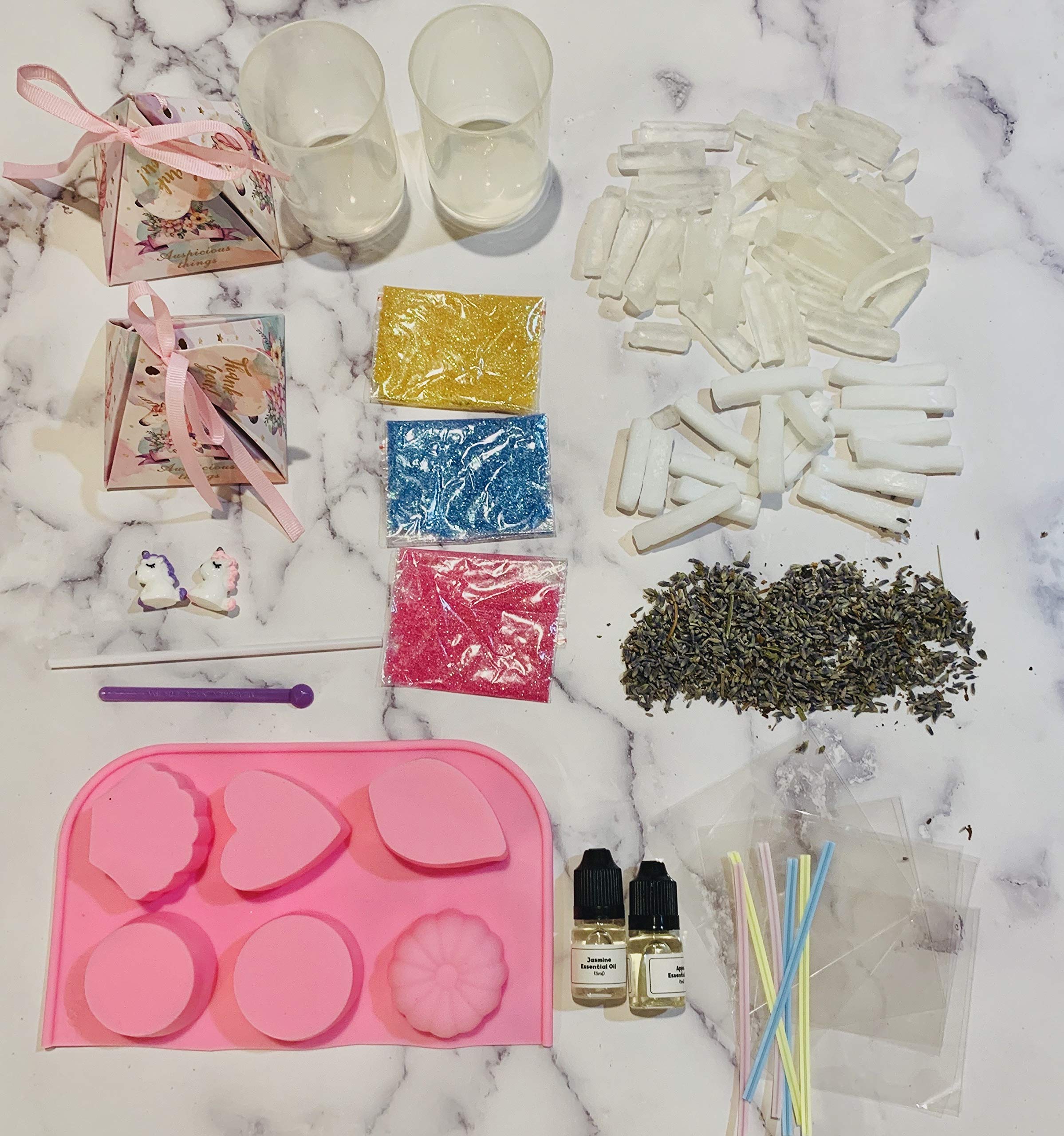 DIY Mushroom Soap Making Kit for Kids - Creative Arts & Crafts Gift Set with Silicone Molds & Gift Boxes - Perfect for Birthday Parties, STEM Learning & Sensory Play Activities