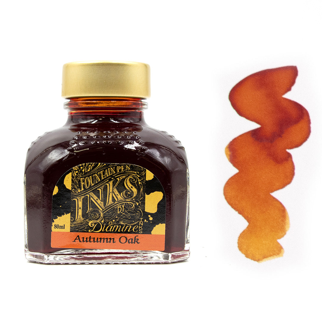 Premium Diamine Ink Bottle 80ml - Vibrant Fountain Pen Ink for Calligraphy, Journaling & Artistic Writing - Smooth Flow & Rich Colors