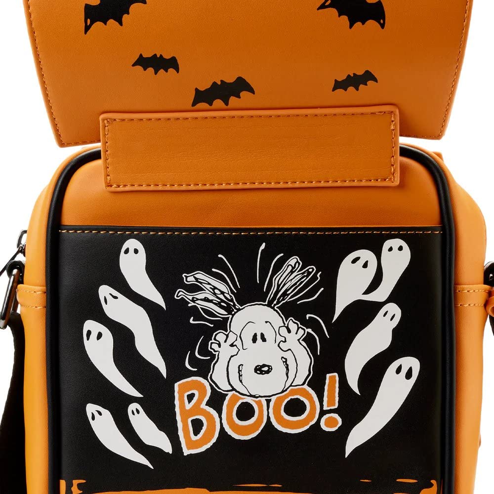 Peanuts The Great Pumpkin Snoopy Doghouse Crossbody Purse for Women | Cute Cartoon Shoulder Bag for Halloween, Cosplay & Daily Use
