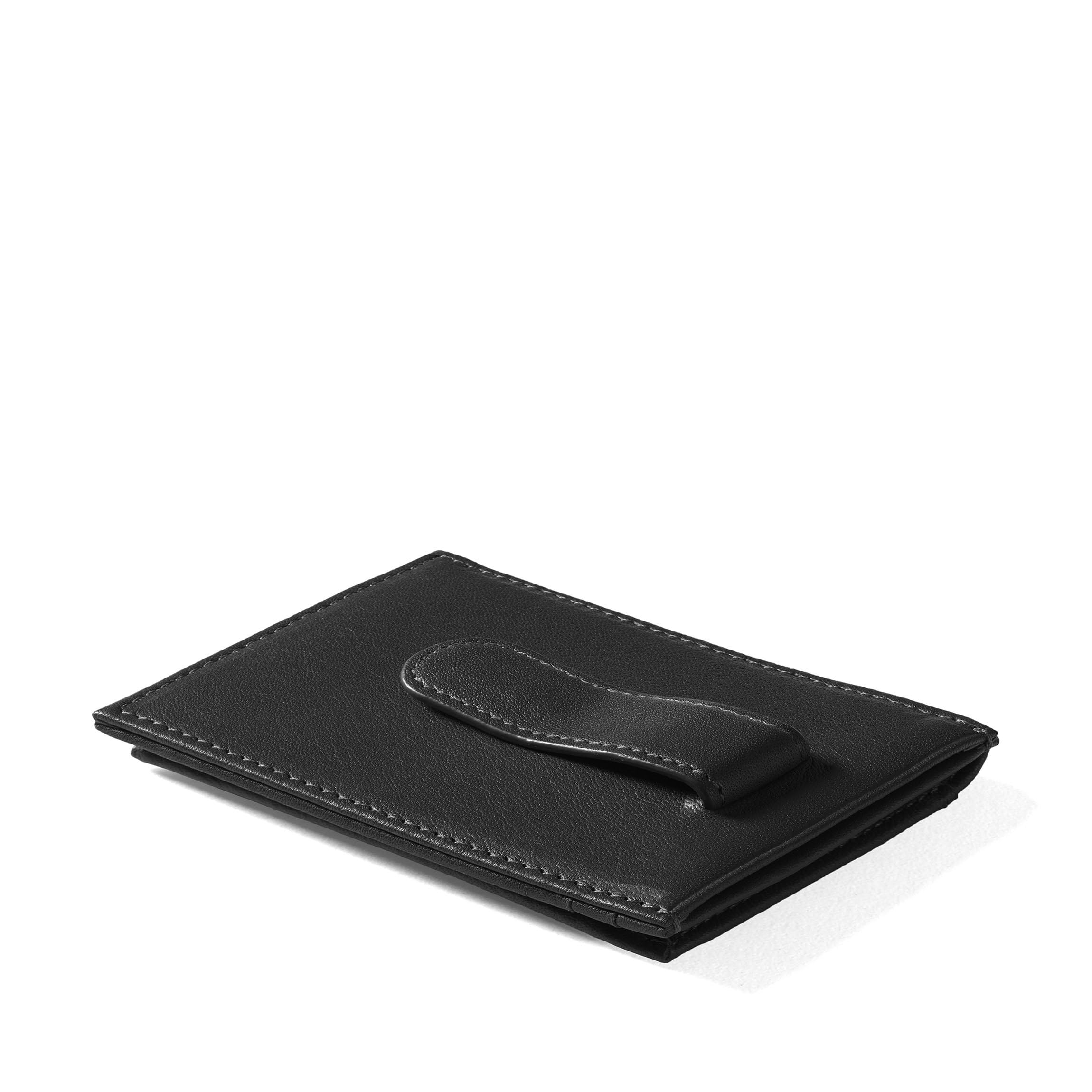 Premium Leather Money Clip Card Holder - RFID Blocking Slim Wallet for Men & Women | Perfect for Travel, Business & Everyday Use