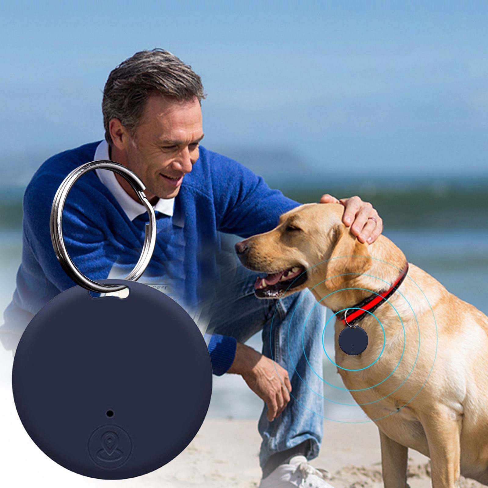 Bluetooth Item Finder - Portable Tracking Device with Bluetooth 5.0 | Find Lost Keys, Wallet, Remote & More | Perfect for Home, Office & Travel Organization